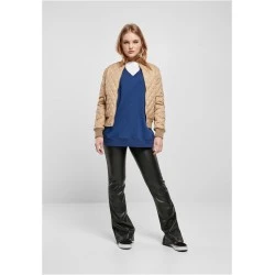 Дамско яке тип бомбър в бежов цвят Urban Classics Jacket