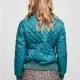 Дамско яке тип бомбър в син цвят Urban Classics Jacket, Якета - Hoodstyle.bg