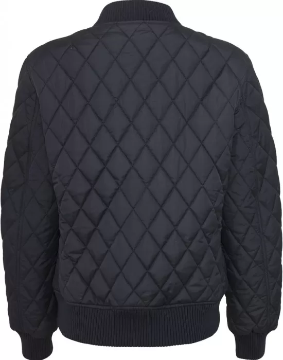 Дамско яке бомбър Urban Classics в тъмносин цвят, Якета - Hoodstyle.bg