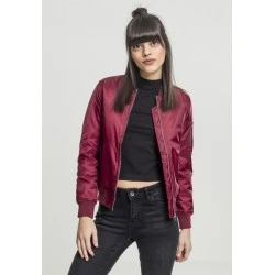 Дамско яке в червено от Urban Classics Ladies Basic Bomber 