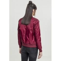Дамско яке в червено от Urban Classics Ladies Basic Bomber 