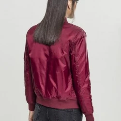 Дамско яке в червено от Urban Classics Ladies Basic Bomber 