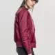 Дамско яке в червено от Urban Classics Ladies Basic Bomber, Якета - Hoodstyle.bg