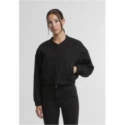 Дамско Бомбър ЯкеLadies Balloon Bomber Jacket black XXL