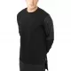 Дълга блуза с ципове Urban Classics в черен цвят, Блузи - Hoodstyle.bg