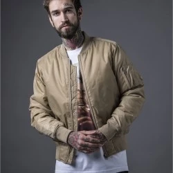 Мъжко бежово яке тип бомбър Urban Classics beige