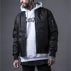 Мъжко черно яке тип бомбър Urban Classics