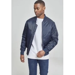 Мъжко тъмносиньо яке тип бомбър Urban Classics navy