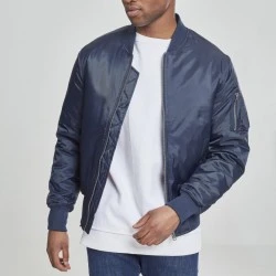 Мъжко тъмносиньо яке тип бомбър Urban Classics navy