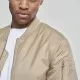 Мъжко бежово яке тип бомбър Urban Classics beige, Якета Пролет / Есен - Hoodstyle.bg