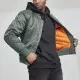 Мъжко яке тип бомбър Urban Classics olive в цвят маслина, Бомбъри - Hoodstyle.bg