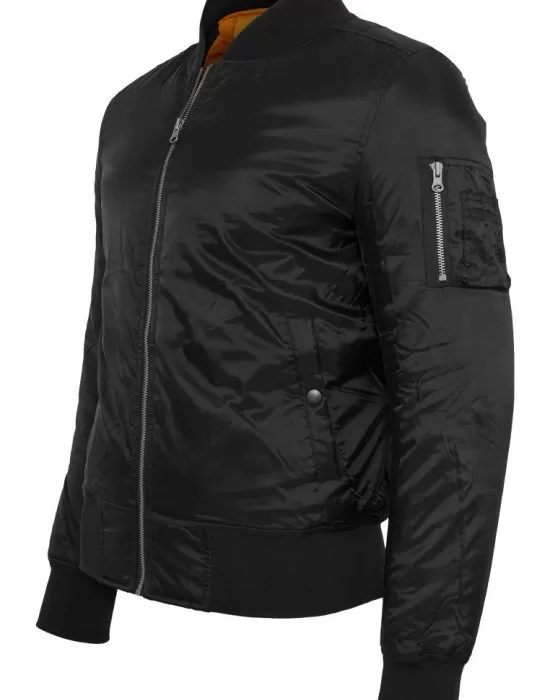 Мъжко черно яке тип бомбър Urban Classics