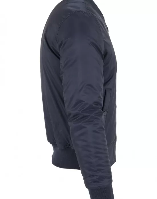 Мъжко тъмносиньо яке тип бомбър Urban Classics navy, Бомбъри - Hoodstyle.bg