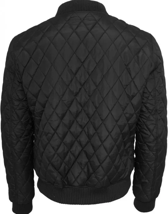 Мъжко пролетно-есенно яке Urban Classics в черен цвят, Якета Пролет / Есен - Hoodstyle.bg