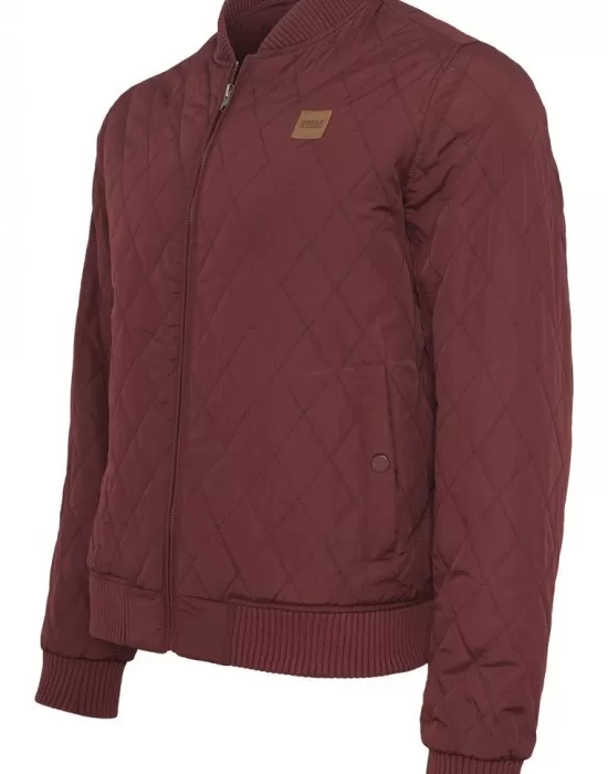 Мъжко пролетно-есенно яке Urban Classics в цвят бордо, Мъже - Hoodstyle.bg