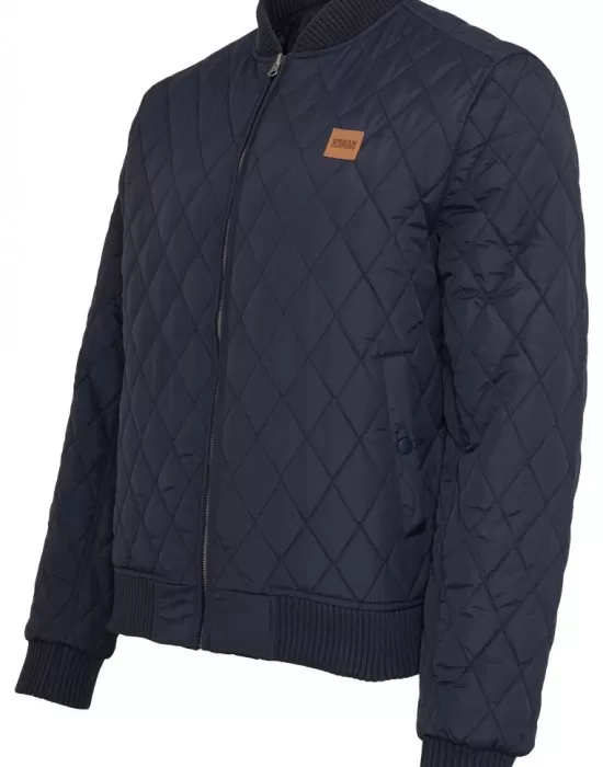 Мъжко пролетно-есенно яке Urban Classics в тъмносин цвят, Якета Пролет / Есен - Hoodstyle.bg