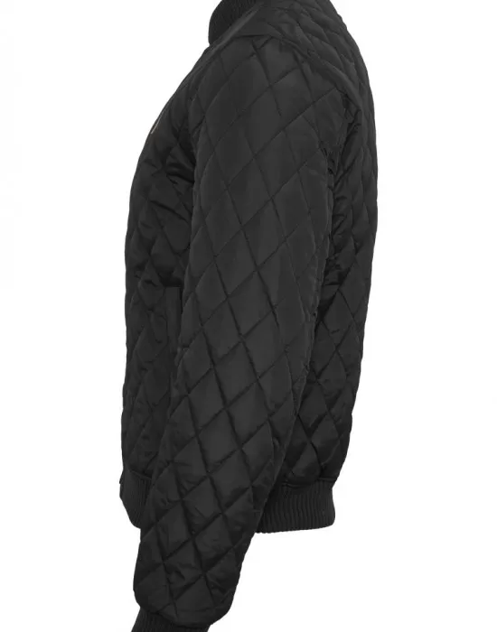 Мъжко пролетно-есенно яке Urban Classics в черен цвят, Якета Пролет / Есен - Hoodstyle.bg