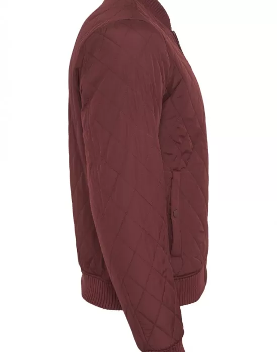 Мъжко пролетно-есенно яке Urban Classics в цвят бордо, Мъже - Hoodstyle.bg