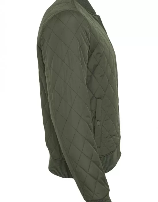 Мъжко пролетно-есенно яке Urban Classics в цвят маслина, Якета Пролет / Есен - Hoodstyle.bg