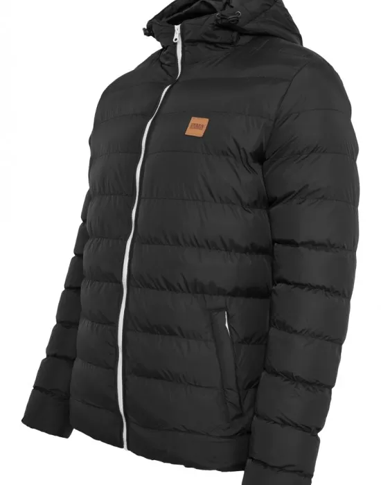 Мъжко зимно яке Urban Classics Basic blkwhtblk