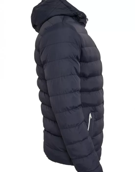 Мъжко зимно яке Urban Classics Basic nvy/wht/nvy, Зимни якета - Hoodstyle.bg