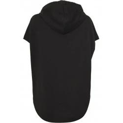 Дамски суичър без ръкави Urban Classics в черен цвят
