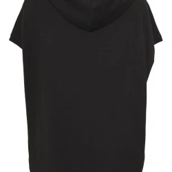 Дамски суичър без ръкави Urban Classics в черен цвят