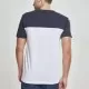 Мъжка тениска Urban Classics whitenavyfire red, Тениски - Hoodstyle.bg