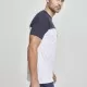 Мъжка тениска Urban Classics whitenavyfire red, Тениски - Hoodstyle.bg