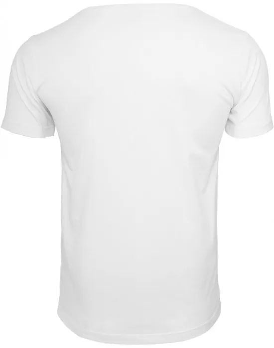 Мъжка тениска Urban Classics wht/blk с джоб, Тениски - Hoodstyle.bg