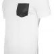 Мъжка тениска Urban Classics wht/blk с джоб, Тениски - Hoodstyle.bg