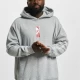 Мъжки широк суичър с качулка в сив цвят Thug Life Hoodie Saboteur, Суичъри - Hoodstyle.bg