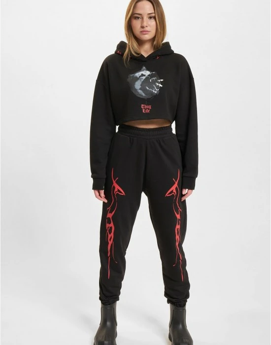 Суичър Thug Life Dusky Hoodies black XS