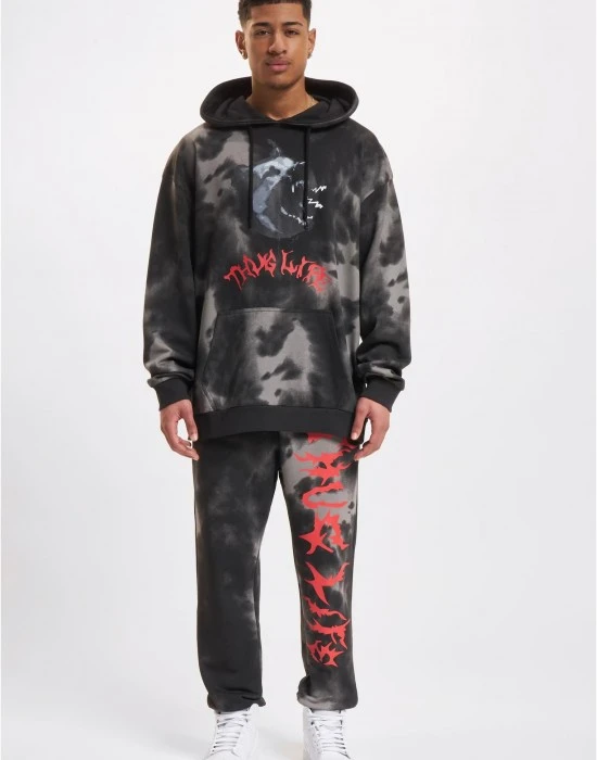 Долнище Thug Life Sky Jogginghosen black/grey XXL