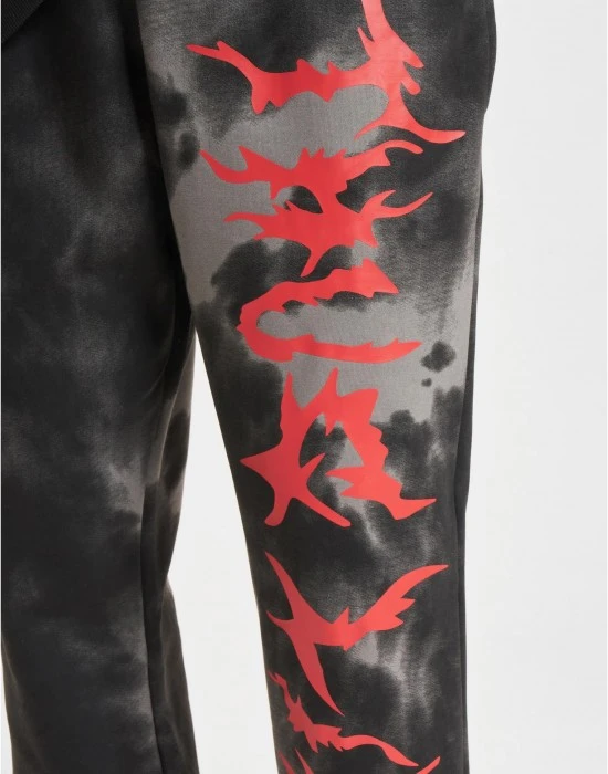 Долнище Thug Life Sky Jogginghosen black/grey XXL