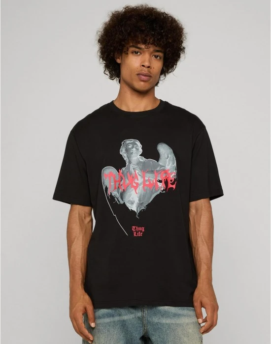 Тениска Thug Life Atmosphere T-Shirts black XXL