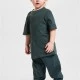 Тениска за момчета Boys Tall Tee bottlegreen 158/164