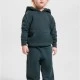 Boys Blank Hoody bottlegreen 158/164