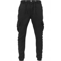 Детски карго панталони в черен цвят Urban Classics Cargo Jogging 