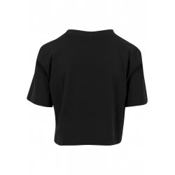 Детска къса тениска в черен цвят Urban Classics