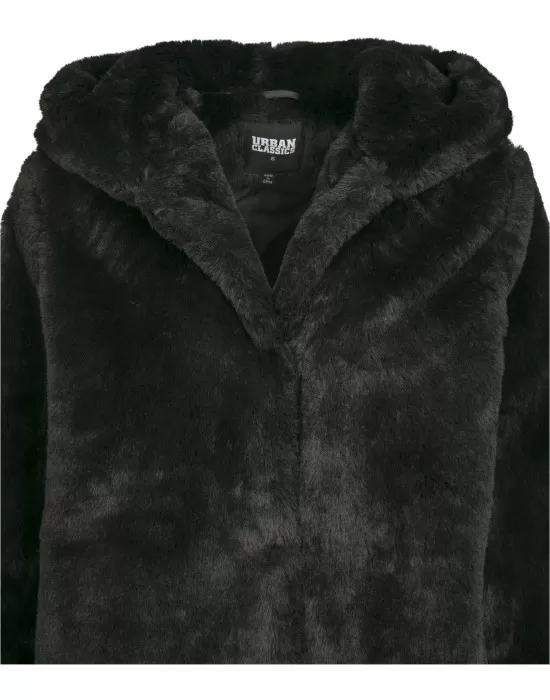 Детско пухено палто в черен цвят Urban Classics, Деца - Hoodstyle.bg