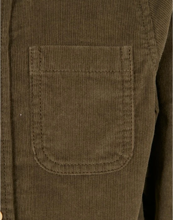 Boys Corduroy Shirt olive 158/164