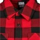 Boys Checked Flanell Shirt black/red 158/164