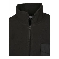 Детско спортно преходно яке Urban Classics в черен цвят