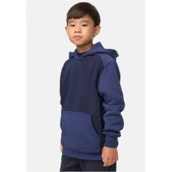 Boys 2-Tone Fake Raglan Hoody midnightnavy/darkblue 158/164