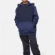 Boys 2-Tone Fake Raglan Hoody midnightnavy/darkblue 158/164