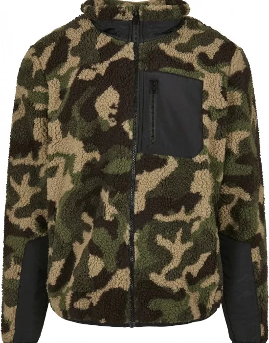 Детско пухкаво яке в камуфлаж Urban Classics, Деца - Hoodstyle.bg