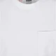 Пакет от 2 броя тениски момчетаBoys Organic Cotton Basic Pocket Tee 2-Pack white/darkblue 158/164