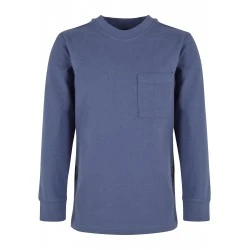 Boys Heavy Oversized Pocket Longsleeve vintageblue 158/164
