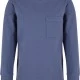 Boys Heavy Oversized Pocket Longsleeve vintageblue 158/164